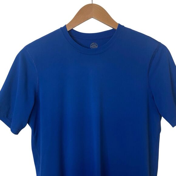 Rei Co-op Mens Size Large Active Performance T Shirt Short Sleeve Blue Outdoor - Picture 2 of 8